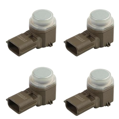 Sensoren RüCkfahrhilfe 284385SA0B 28438-5SA0B Auto Stoßstange PDC Parkplatz Sensor Für Nissan Für Infiniti Auto Zubehör RüCkfahrwarner(4pcs Sliver) von YSQIFBABD