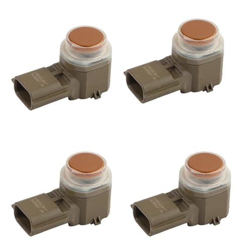 Sensoren RüCkfahrhilfe 284385SA0B 28438-5SA0B Auto Stoßstange PDC Parkplatz Sensor Für Nissan Für Infiniti Auto Zubehör RüCkfahrwarner(4pcs golden) von YSQIFBABD