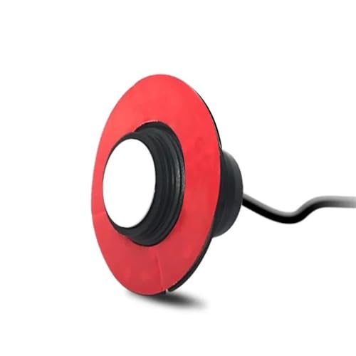 Sensoren RüCkfahrhilfe 4/8 Reverse Parktronic Flugzeug Sensoren Stoßstange Einstellbare Tiefe Parken Sensor Unterstützen Hinten Und Vorne RüCkfahrwarner(Weiss,8) von YSQIFBABD