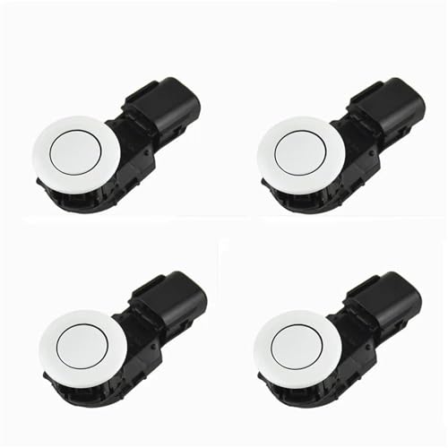 Sensoren RüCkfahrhilfe 4Pcs Auto PDC Parkplatz Sensor 89341-0R010 Für Toyota Für RAV4 Für Tundra 2012-2017 89341-42010 RüCkfahrwarner(Weiss) von YSQIFBABD