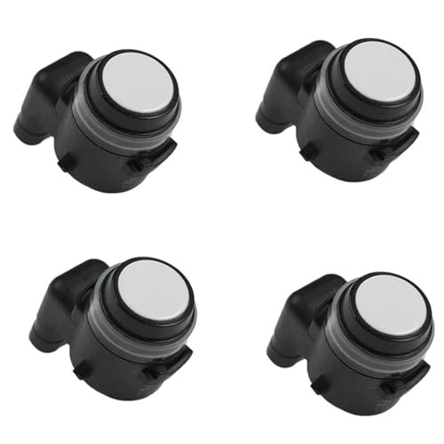 Sensoren RüCkfahrhilfe 5QD919275A PDC Parkplatz Sensor Für A1 A3 A4 A5 A6 A7 A8 Q3 Q5 Q7 Für TT Für VW Für Seat RüCkfahrwarner(4pcs White) von YSQIFBABD