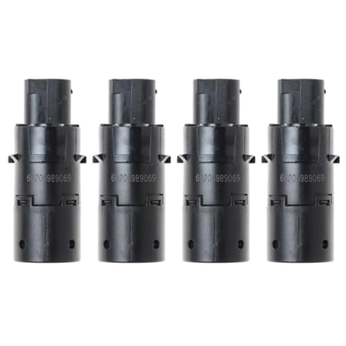 Sensoren RüCkfahrhilfe 66206989069 Parktronic PDC Parkplatz Sensor Einparkhilfe Auto Für E39 E46 E53 E60 E61 E63 E64 RüCkfahrwarner(4pc Black) von YSQIFBABD