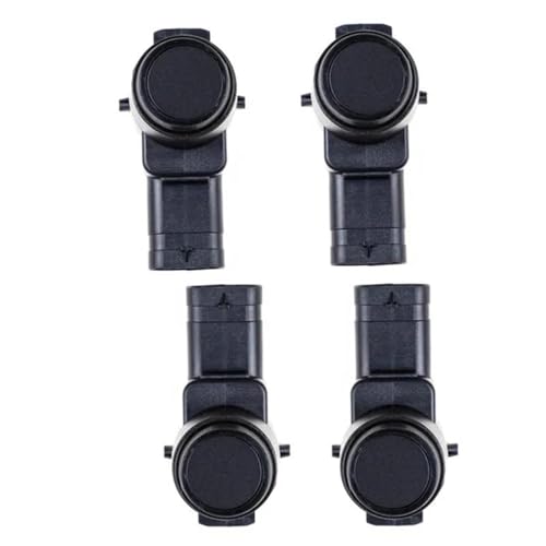 Sensoren RüCkfahrhilfe 7L5919275 PDC Parkplatz Sensor Unterstützen Auto Für A3 Für Golf Für Touran Für EOS Für Seat RüCkfahrwarner(4 pcs-Black) von YSQIFBABD