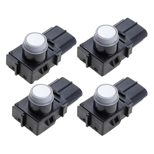 Sensoren RüCkfahrhilfe 89341-50060 8934150060 PDC Einparkhilfe Sensor Für Lexus Für LS460 460L LS600H LS600HL 600HL RüCkfahrwarner(4 pcs Sliver) von YSQIFBABD