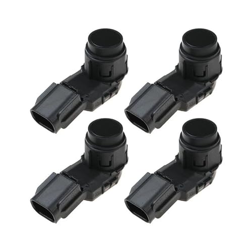 Sensoren RüCkfahrhilfe 89341-60060 8934160060 3 Pins PDC Parkplatz Sensor Kit Für Toyota Für Mark Für Alphard HV Für Vellfire RüCkfahrwarner(4 pcs Black) von YSQIFBABD