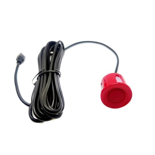 Sensoren RüCkfahrhilfe Auto Parkplatz Sensor Für 22mm Sensor Kit Monitor Reverse Auto Parkplatz Sensor Auto Reverse Radar Ton Alarm RüCkfahrwarner(Rot) von YSQIFBABD