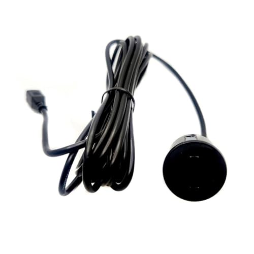 Sensoren RüCkfahrhilfe Auto Parkplatz Sensor Für 22mm Sensor Kit Monitor Reverse Auto Parkplatz Sensor Auto Reverse Radar Ton Alarm RüCkfahrwarner(Schwarz) von YSQIFBABD