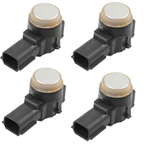 Sensoren RüCkfahrhilfe CV1T15K859ABW Auto PDC Parkplatz Sensor Abstand Control Sensor Für Ford Für Fiesta 2013-2017 CV1T-15K859-ABW RüCkfahrwarner(4pcs Sliver) von YSQIFBABD
