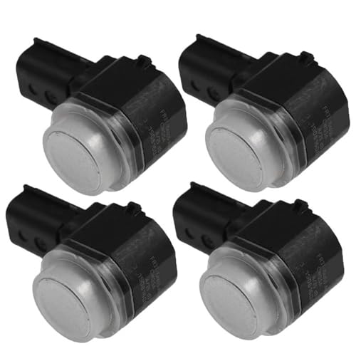 Sensoren RüCkfahrhilfe FR3T-15K859-AAW FR3T15K859AAW PDC Parkplatz Sensor Für Ford Für Rand Für Explorer Für Fusion Für Expedition RüCkfahrwarner(4 pcs Sliver) von YSQIFBABD