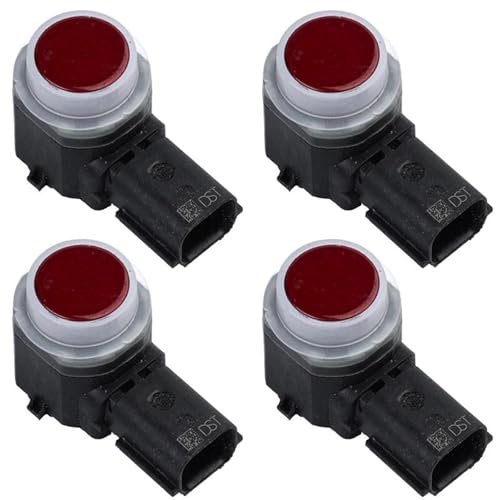 Sensoren RüCkfahrhilfe FR3T-15K859-AAW FR3T15K859AAW PDC Parkplatz Sensor Für Ford Für Rand Für Explorer Für Fusion Für Expedition RüCkfahrwarner(4ocs red) von YSQIFBABD