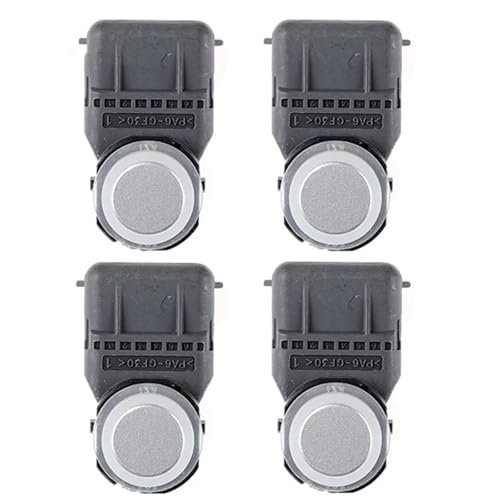 Sensoren RüCkfahrhilfe PDC Abstand Parkplatz Sensor 96890-C5500 96890C5500 Für Hyundai Für Kia Für Sorento RüCkfahrwarner(4 pcs Sliver) von YSQIFBABD
