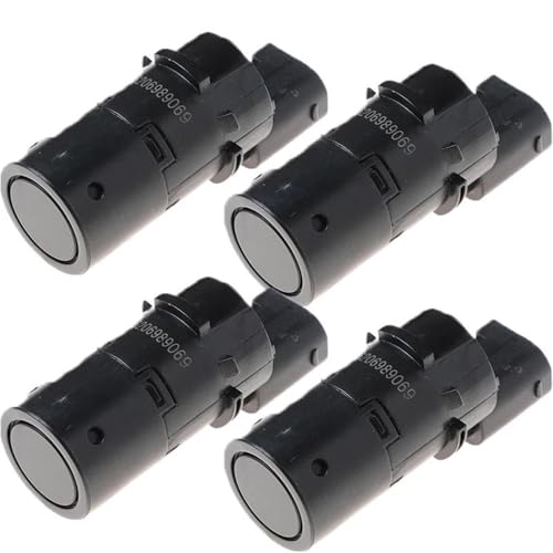 Sensoren RüCkfahrhilfe PDC Parkplatz Sensor 6620-6989-069 66206989069 Für E39 E46 E53 E61 E63 E64 E65 E66 E83 X3 X5 RüCkfahrwarner(4 pcs Black) von YSQIFBABD