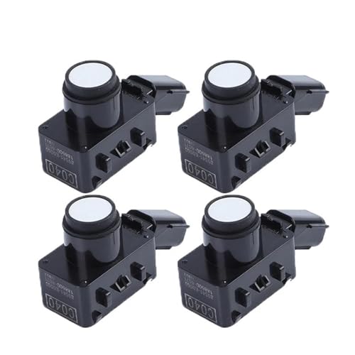 Sensoren RüCkfahrhilfe PDC Parkplatz Sensor Parkplatz Radar 89341-K0060 89341K0060 Für Toyota Für Yaris RüCkfahrwarner(4 pcs White) von YSQIFBABD