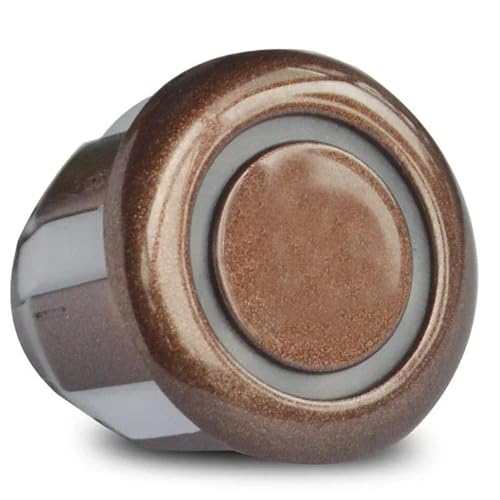 Sensoren RüCkfahrhilfe Parksensor-Kit Die Hintere Parktronic Rückfahrkamera 4 6 8 Zoll Einparkhilfe-Radar Vorne Und Hinten Assist-Monitor RüCkfahrwarner(Braun,6 Sensors) von YSQIFBABD