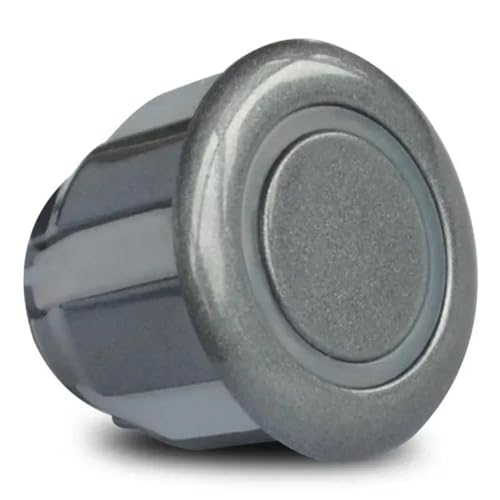 Sensoren RüCkfahrhilfe Parksensor-Kit Die Hintere Parktronic Rückfahrkamera 4 6 8 Zoll Einparkhilfe-Radar Vorne Und Hinten Assist-Monitor RüCkfahrwarner(Grau,8 Sensors) von YSQIFBABD