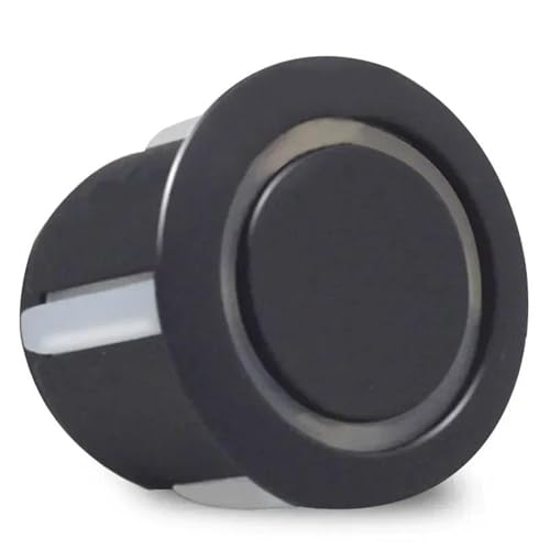 Sensoren RüCkfahrhilfe Parksensor-Kit Die Hintere Parktronic Rückfahrkamera 4 6 8 Zoll Einparkhilfe-Radar Vorne Und Hinten Assist-Monitor RüCkfahrwarner(Matte Black,8 Sensors) von YSQIFBABD