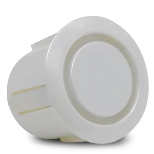 Sensoren RüCkfahrhilfe Parksensor-Kit Die Hintere Parktronic Rückfahrkamera 4 6 8 Zoll Einparkhilfe-Radar Vorne Und Hinten Assist-Monitor RüCkfahrwarner(Weiss,6 Sensors) von YSQIFBABD