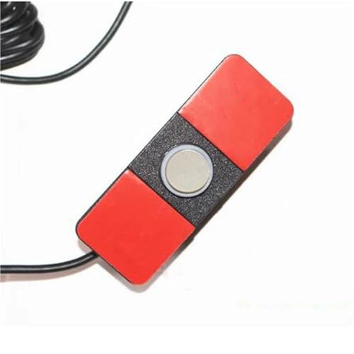 Sensoren RüCkfahrhilfe Parktronic Intelligenter 16,5 Mm Flacher Sensor Parksensor 4 Hinten Entfernung Auf Monitor Und Kamera Anzeigen RüCkfahrwarner(Gold) von YSQIFBABD