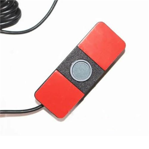 Sensoren RüCkfahrhilfe Parktronic Intelligenter 16,5 Mm Flacher Sensor Parksensor 4 Hinten Entfernung Auf Monitor Und Kamera Anzeigen RüCkfahrwarner(Grey) von YSQIFBABD