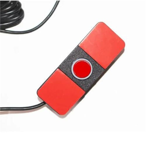 Sensoren RüCkfahrhilfe Parktronic Intelligenter 16,5 Mm Flacher Sensor Parksensor 4 Hinten Entfernung Auf Monitor Und Kamera Anzeigen RüCkfahrwarner(Rot) von YSQIFBABD