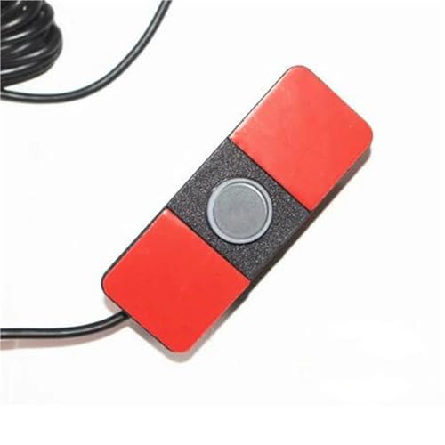 Sensoren RüCkfahrhilfe Parktronic Intelligenter 16,5 Mm Flacher Sensor Parksensor 4 Hinten Entfernung Auf Monitor Und Kamera Anzeigen RüCkfahrwarner(Silber) von YSQIFBABD