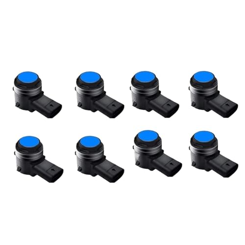 Sensoren RüCkfahrhilfe Vorne Hinten Reverse Parkplatz Sensor PDC Auto Rückfahr Hilfe Für Toyota Für Corolla Für Auris Für E210 2018~2022 RüCkfahrwarner(8 Blue) von YSQIFBABD