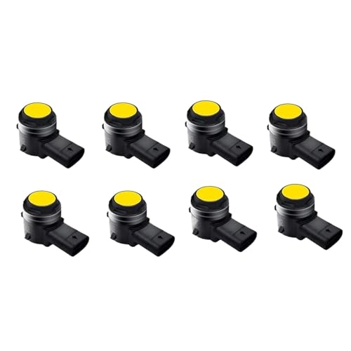Sensoren RüCkfahrhilfe Vorne Hinten Reverse Parkplatz Sensor PDC Auto Rückfahr Hilfe Für Toyota Für Corolla Für Auris Für E210 2018~2022 RüCkfahrwarner(8 Yellow) von YSQIFBABD
