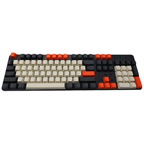 1 Set mit 108 PBT-Tastenkappen, farblich passende, lichtbeständige mechanische Tastatur-Tastenkappen. von YSoutstripdu