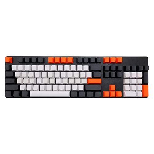 1 Set mit 108 PBT-Tastenkappen, farblich passende, lichtbeständige mechanische Tastatur-Tastenkappen. von YSoutstripdu