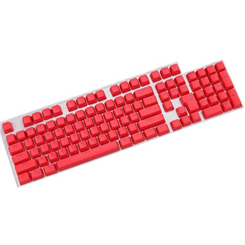 106 Tasten PBT Solid Color Tastenkappen mit Hintergrundbeleuchtung Tragbare Tastenabdeckung Ersatz für mechanische Tastatur von YSoutstripdu