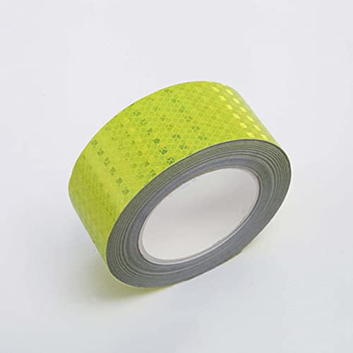 YTBHSHXZ， 2 Zoll x 65 Fuß Reflektorband, Reflektorband for Anhänger, Autos, LKWs(Grass Green) von YTBHSHXZ