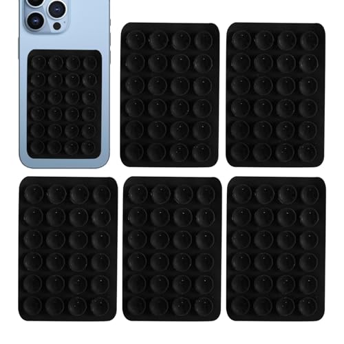 Silikon-Klebe-Handyständer, Saugnapf-Handyhüllenhalterung, Telefonhalterung 5 Stück Silikon-Saugnapf-Telefonhülle, Magnetischer Telefonhalter, rutschfestes Telefonzubehör für Videos Silikon-Klebe-Handyständer, Saugnapf-Handyhüllenhalterung, Telefonhalterung 5 Stück Silikon-Saugnapf-Telefonhülle, Magnetischer Telefonhalter, rutschfestes Telefonzubehör für Videos von YTGOCN