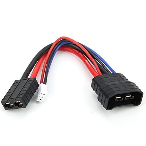 YTZ Outdoor 2S Lipo Akku Balance Lead Ladeanschluss Kabel Adapter für Traxxas TRX 1/8 1/5 RC Auto von YTZ Outdoor
