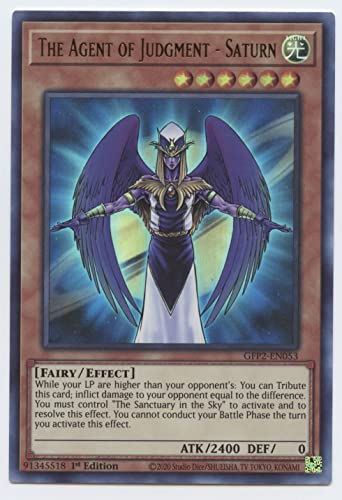The Agent of Judgment - Saturn - GFP2-EN053 - Ultra Rare - 1. Auflage von YU-GI-OH!