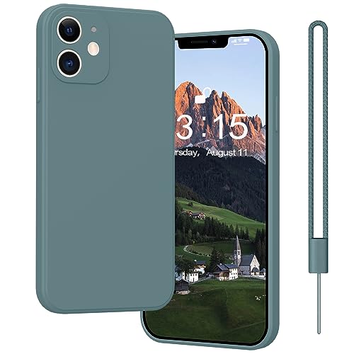 YUANDMI iPhone 11 Hülle, Hanyhülle iPhone 11 6.1'' Ultra Dünn mit Mikrofaser-Futter, Kratzfeste Rundumschutz Case Stoßfest Hülle für iPhone 11 2019 Kühl Grau von YUANDMI