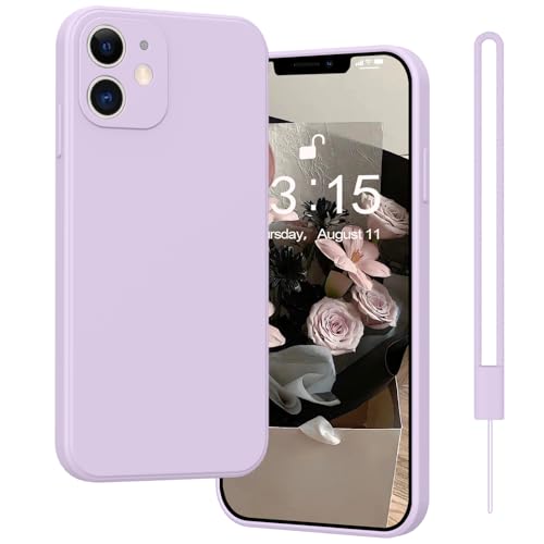 YUANDMI iPhone 11 Hülle, Hanyhülle iPhone 11 6.1'' Ultra Dünn mit Mikrofaser-Futter, Kratzfeste Rundumschutz Case Stoßfest Hülle für iPhone 11 2019 Lila von YUANDMI