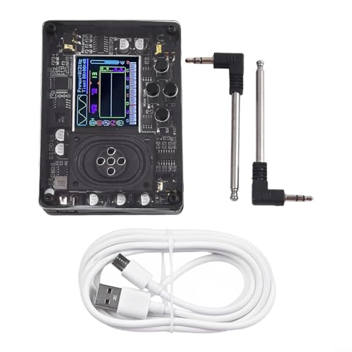 YUANGANG Audio Theremin Vintage Musikmodul Elektronisches Instrument Typ-C Schnittstelle Farbbildschirm Display Stimmen Einstellbare Antenne Lautsprecher Kopfhörer kompatibel von YUANGANG