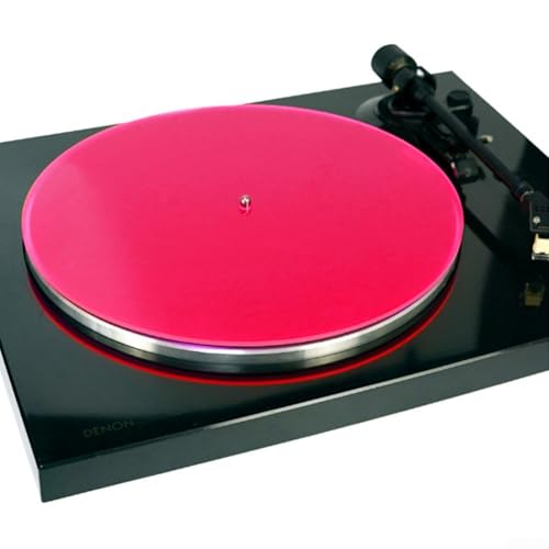YUANGANG Schallplattenspieler-Pad, Plattenspieler-Matte, Schallplattenplatte, Slipmat, Acryl, 30,5 cm, Rosa, 83VJB00083LVG9S6R7725TG38AI3 YUANGANG Schallplattenspieler-Pad, Plattenspieler-Matte, Schallplattenplatte, Slipmat, Acryl, 30,5 cm, Rosa, 83VJB00083LVG9S6R7725TG38AI3 von YUANGANG