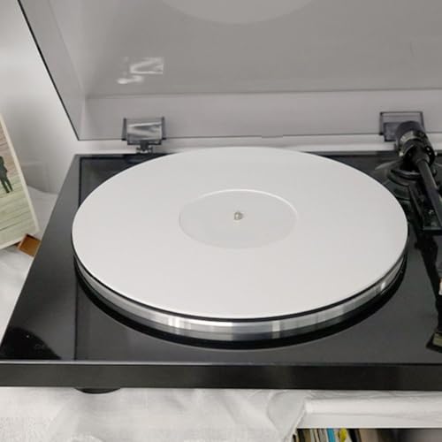 YUANGANG Schallplattenspieler-Pad, Plattenspieler-Matte, Schallplattenplatte, Slipmat, Acryl, 30,5 cm, Weiß, 990LWC6MS27ZWJ69ZLKBC YUANGANG Schallplattenspieler-Pad, Plattenspieler-Matte, Schallplattenplatte, Slipmat, Acryl, 30,5 cm, Weiß, 990LWC6MS27ZWJ69ZLKBC von YUANGANG