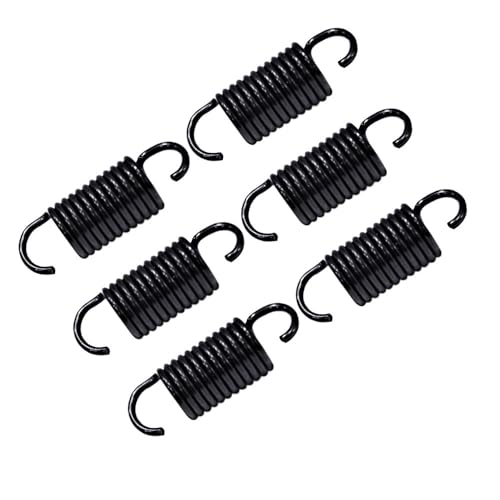 6pcs/Set 2,5 Zoll [65 mm] Edelstahl Ersatzliese Sofa Stuhl Mechanismus Spannungsfeder - langer Halshakenstil von YUANYAO
