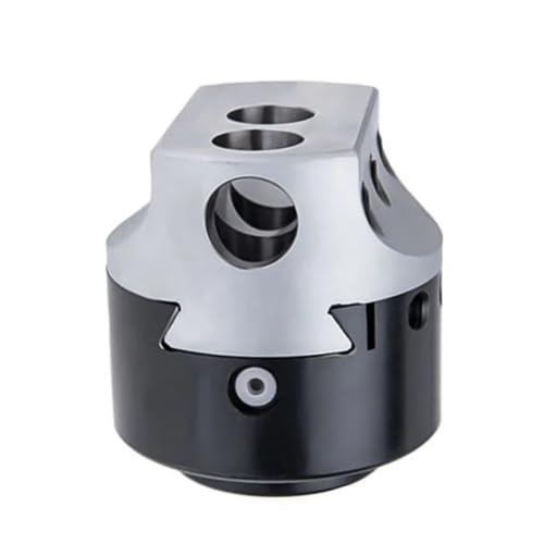 F1 Bowing Head 12/18/25mm Bowing Bar Fräshalter for Fräsmaschinenmaschinen Zoll 50/75/100mm Rough Bowing Head Toolholder(F1-25-100 (4 Inch)) von YUANYAO