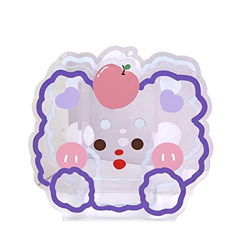 Kawaii Transparent Yaki Stifthalter Schreibtisch Aufbewahrungsbox Kreativ Niedlich Welpe Kleiner Bär Kaninchen Ente Klein Dinosaurier Büro Schreibwaren Kosmetik Aufbewahrungsbox von YUANstore