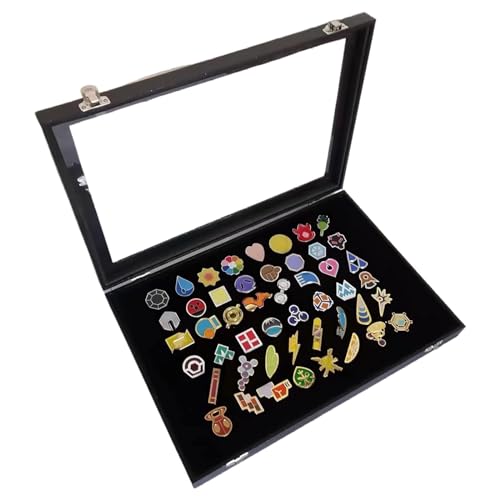 YUANstore Anwendbar für Pocket Monster Generation 1–6 Gym Badge Collection Box, Spielsammlung Set mit 8 Stück, Geschenk für Heranwachsende und Mädchen von YUANstore