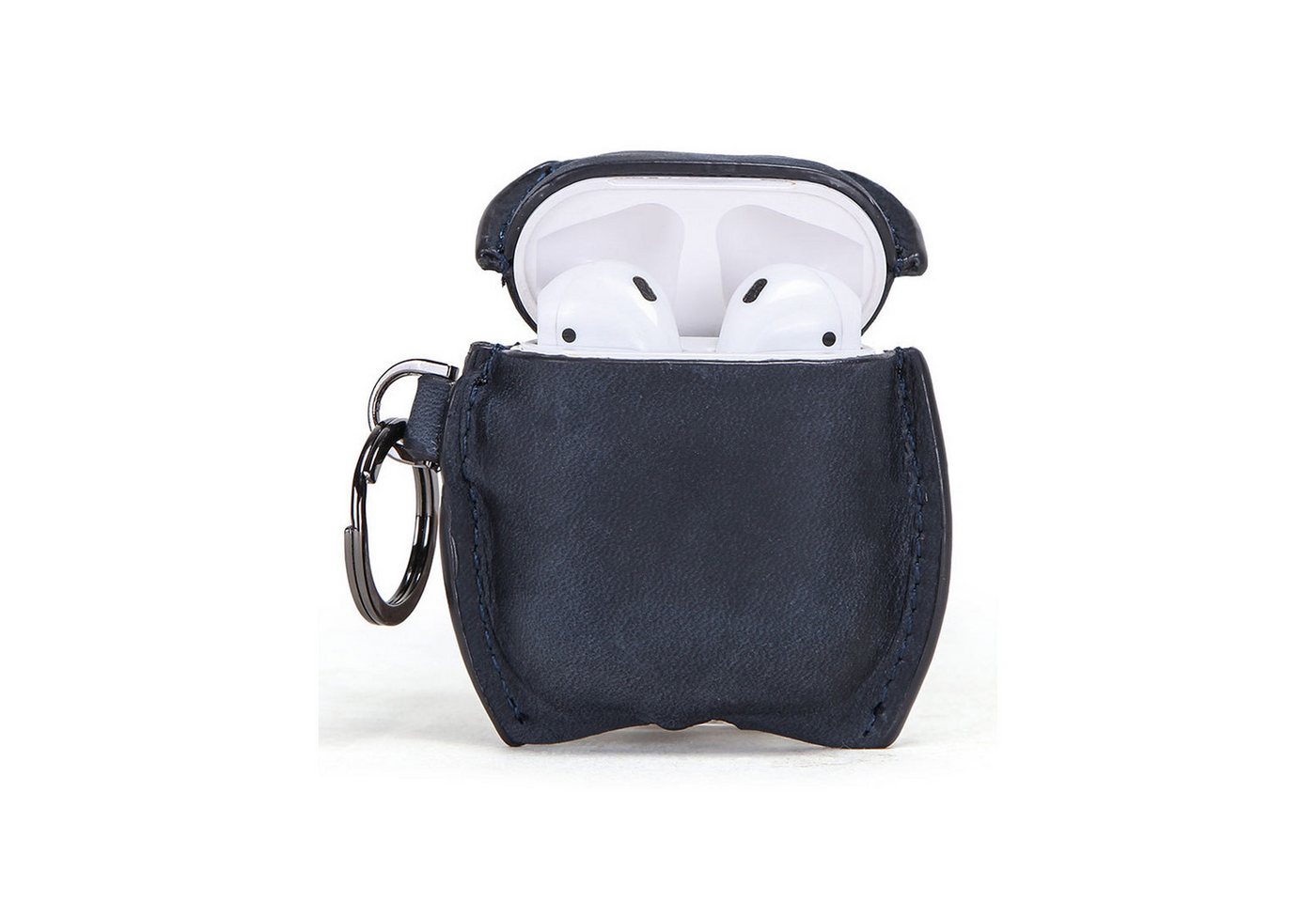YUBRO-STUDIO Kopfhörer-Schutzhülle Für Apple AirPods 2 Hülle Leder Rundumschutz Drahtlos Bluetooth YUBRO-STUDIO Kopfhörer-Schutzhülle Für Apple AirPods 2 Hülle Leder Rundumschutz Drahtlos Bluetooth von YUBRO-STUDIO