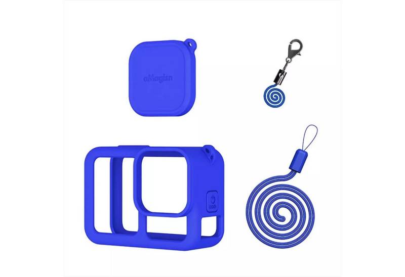 YUBRO-STUDIO Silikon Schutzhülle für GoPro Hero13 mit Lanyard-Objektivdeckel Zubehör Drohne (Silikon Schutzhülle) von YUBRO-STUDIO