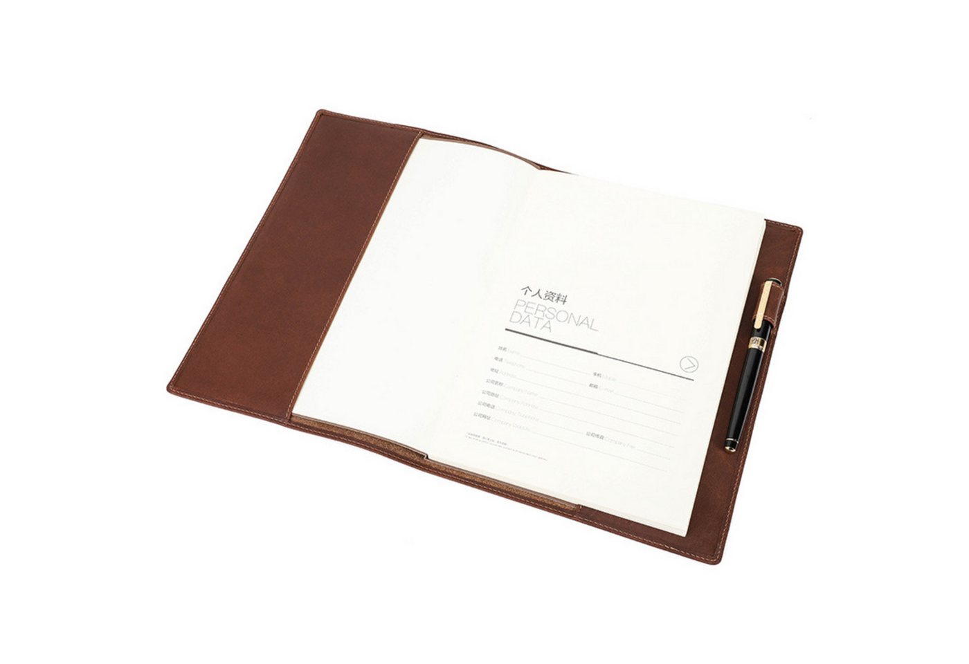 YUBRO-STUDIO Stifthülle Handgefertigte Lederhülle für B5 Notizbuch mit Stifthalter Leder YUBRO-STUDIO Stifthülle Handgefertigte Lederhülle für B5 Notizbuch mit Stifthalter Leder von YUBRO-STUDIO