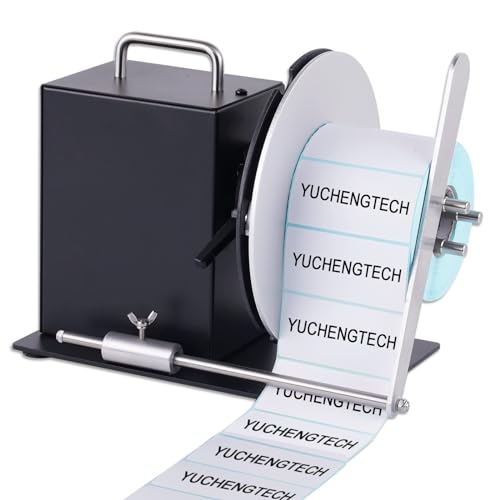 YUCHENGTECH Etikettenaufwickler Breite 100mm Durchmesser 185 mm Automatische Label Aufwickler Zweiwege Etikettenaufwickler 1-3 im inneren Kern 0-8 Zoll/s Geschwindigkeit Einstellbar von YUCHENGTECH