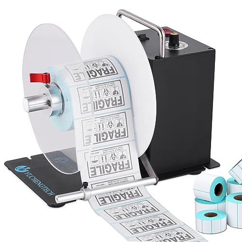 YUCHENGTECH Etikettenaufwickler Breite 120 mm Durchmesser 200 mm Automatische Label Aufwickler Zweiwege Etikettenaufwickler 1/1,5/3 Zoll Innenkern 0–200 mm/s Geschwindigkeit einstellbar YUCHENGTECH Etikettenaufwickler Breite 120 mm Durchmesser 200 mm Automatische Label Aufwickler Zweiwege Etikettenaufwickler 1/1,5/3 Zoll Innenkern 0–200 mm/s Geschwindigkeit einstellbar von YUCHENGTECH