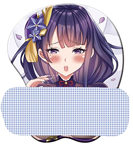 YUDUODUO Genshin Impact 3D Anime Mauspads mit Handgelenkauflage Cartoon Anti-Rutsch Gaming Mauspads Schreibtischunterlage 2WegeHaut lustiges Geschenk, 10.2 x 8.7 x 1.7 inches, KFC-0068 YUDUODUO Genshin Impact 3D Anime Mauspads mit Handgelenkauflage Cartoon Anti-Rutsch Gaming Mauspads Schreibtischunterlage 2WegeHaut lustiges Geschenk, 10.2 x 8.7 x 1.7 inches, KFC-0068 von YUDUODUO