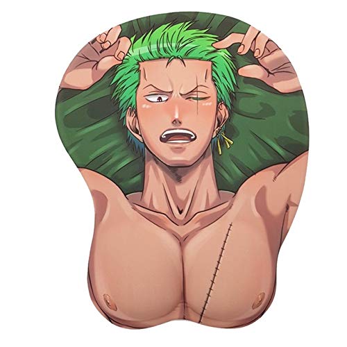 YUDUODUO One Piece Ergonomisches 3D Mauspad Von Lorenor Zorro Anima-Mausmatte mit weicher Kieselgel-Handballenauflage, Silikon YUDUODUO One Piece Ergonomisches 3D Mauspad Von Lorenor Zorro Anima-Mausmatte mit weicher Kieselgel-Handballenauflage, Silikon von YUDUODUO